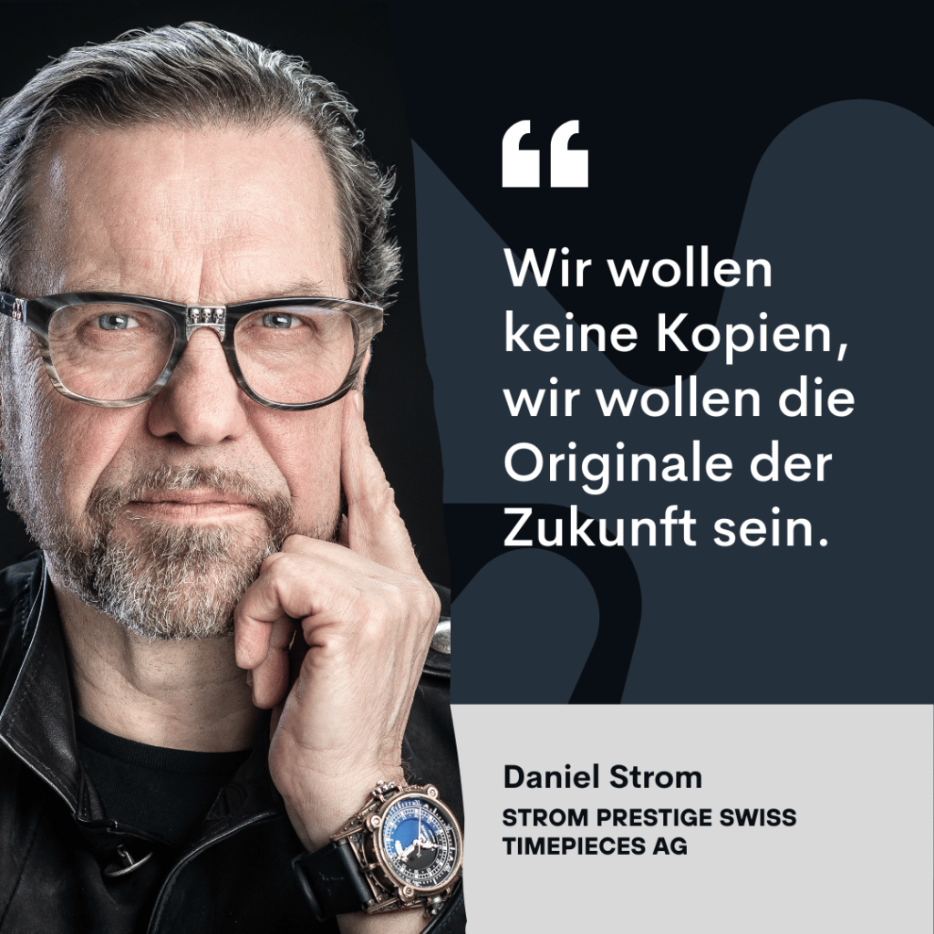 Orginale der Zukunft und keine Kopien - Daniel Strom von Stromwatch