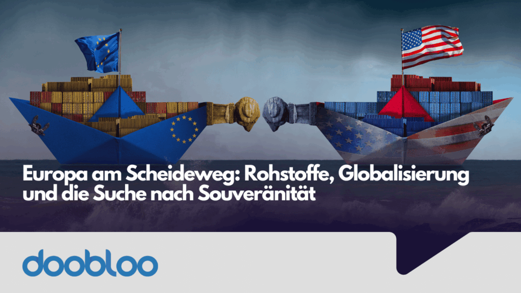 Doobloo AG - Europa am Scheideweg- Rohstoffe, Globalisierung und die Suche nach Souveränität
