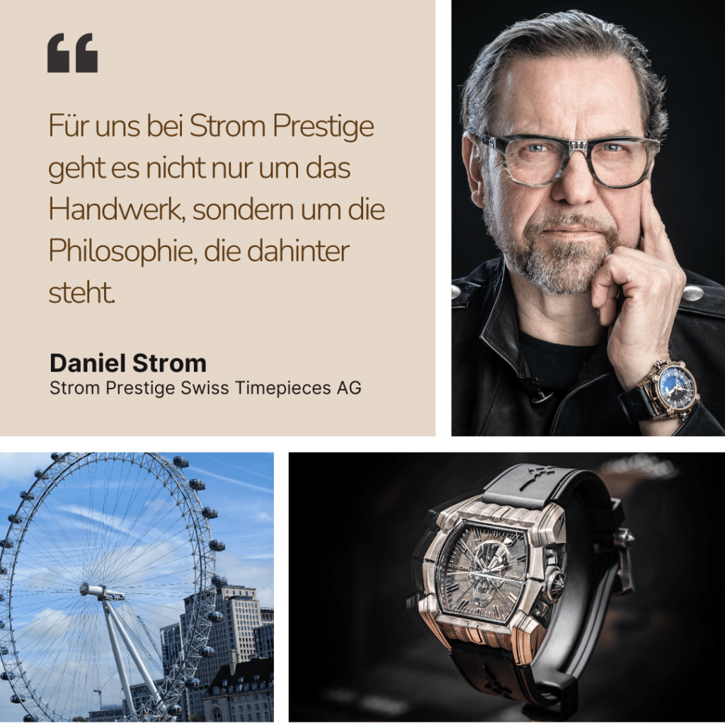 Handwerk bei Strom Prestige Timepieces mit Daniel Strom
