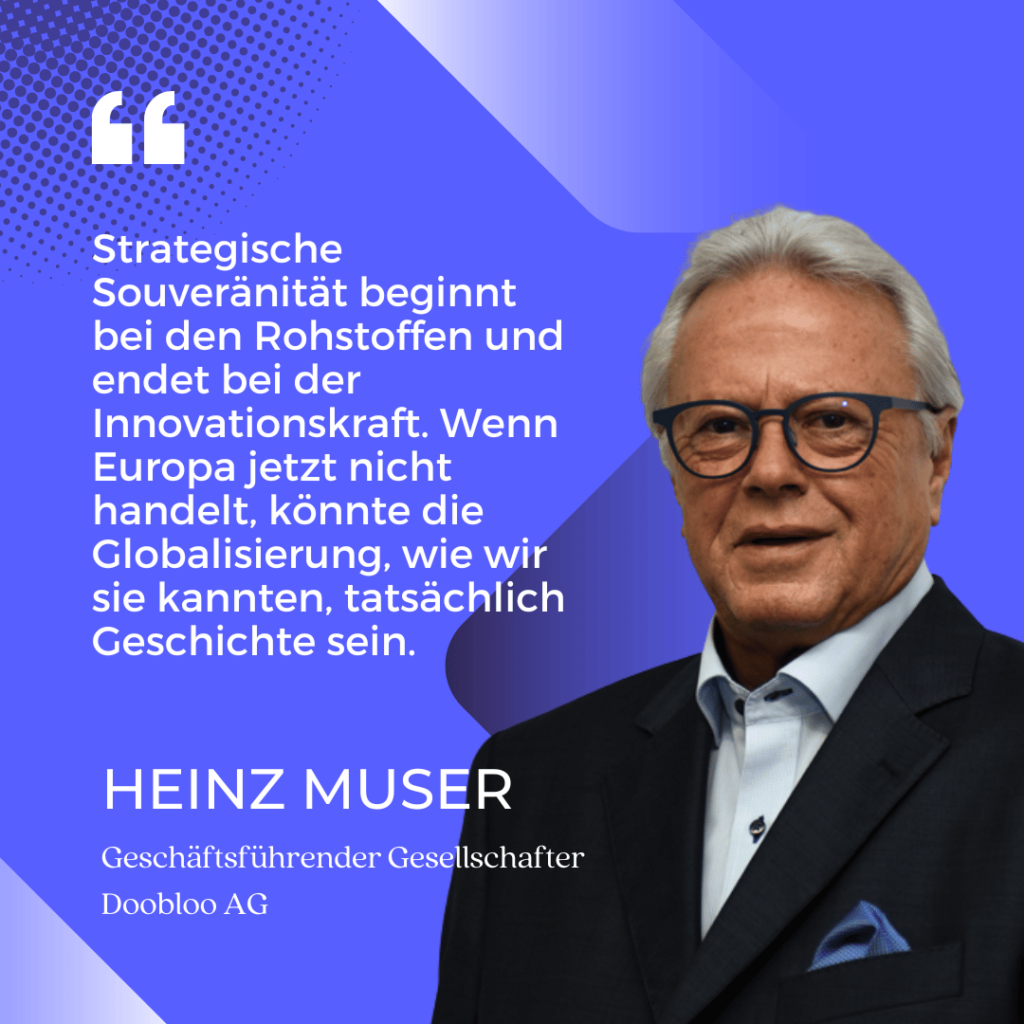 Heinz Muser zu Zöllen bei Rohstoffen