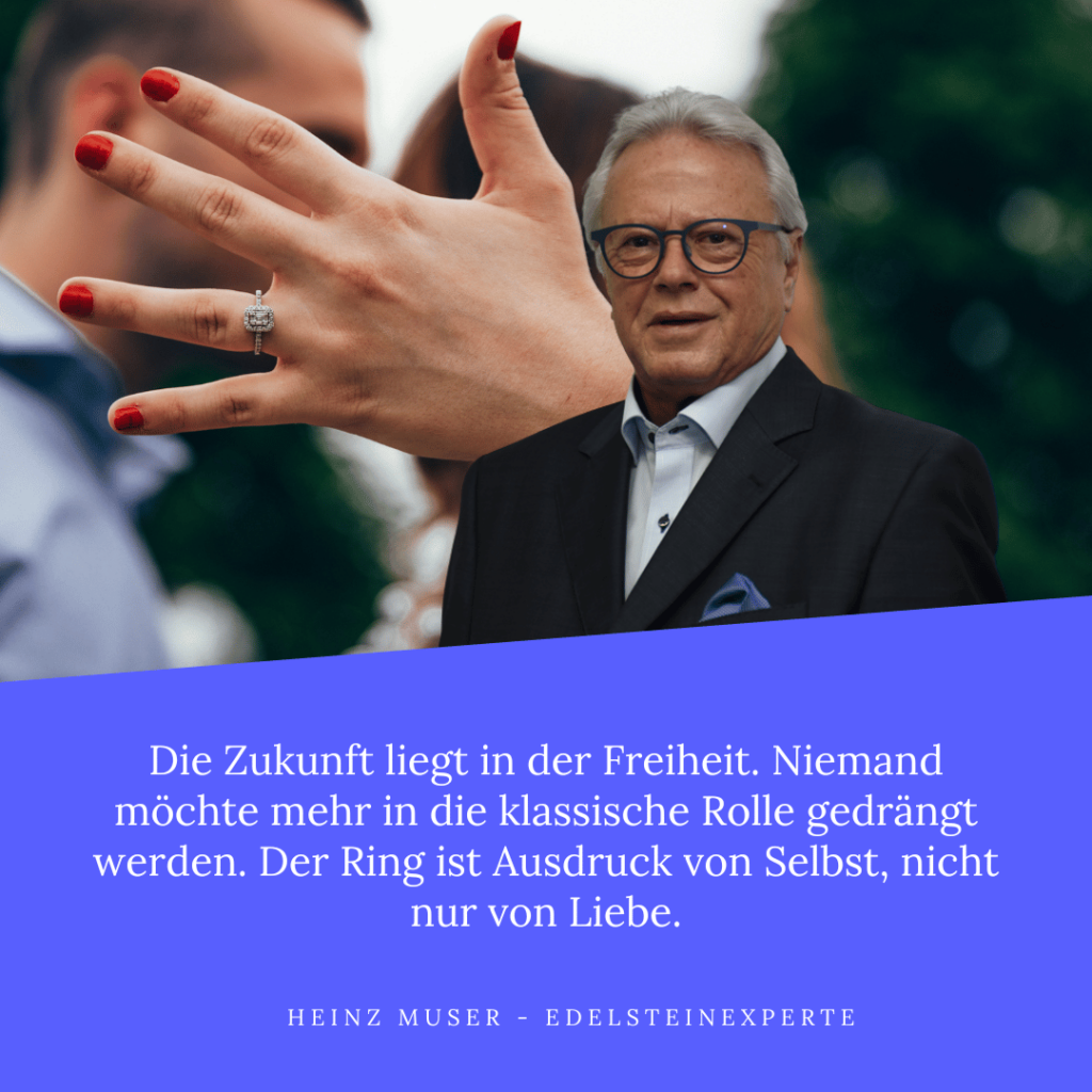 Neuer Trend Verlobungsringe mit Heinz Muser von der Premium Diamonds