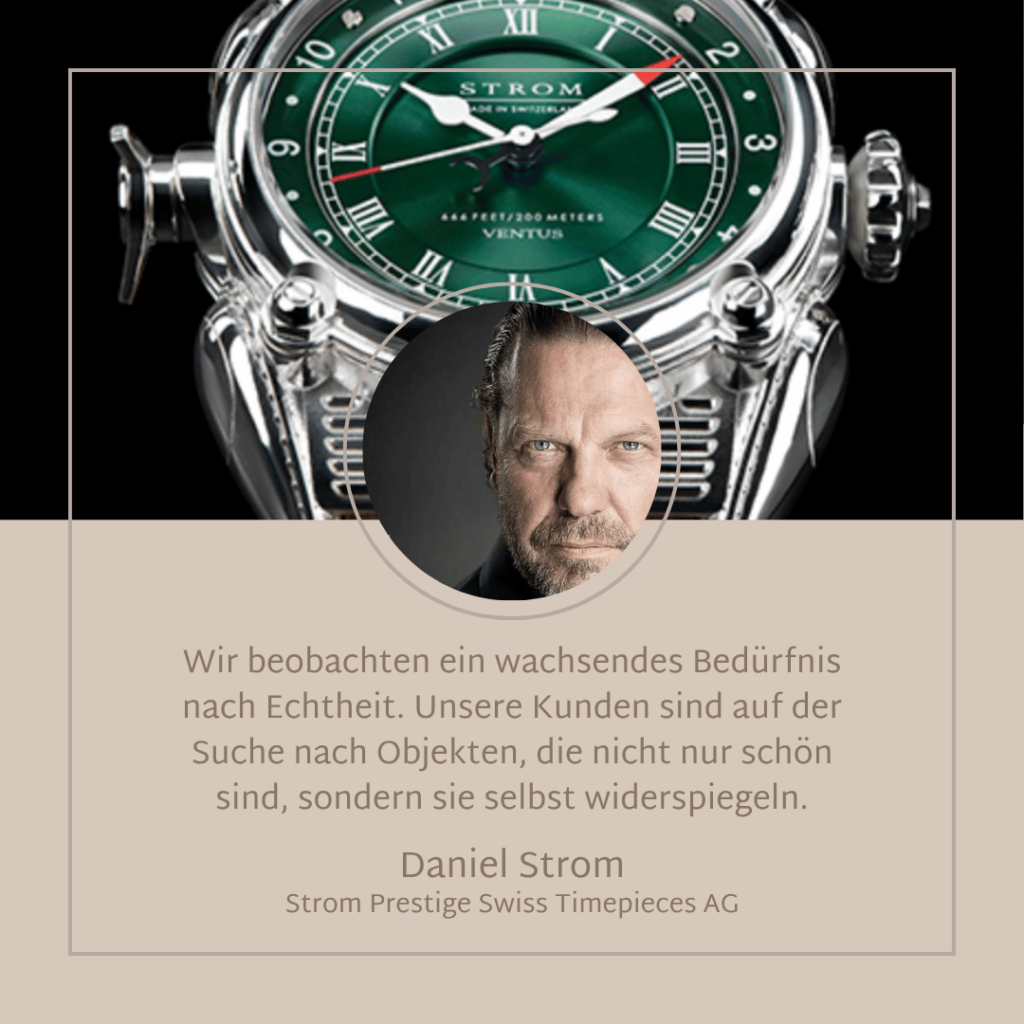 Suche nach Luxusuhren - Daniel Strom von Stromwatch