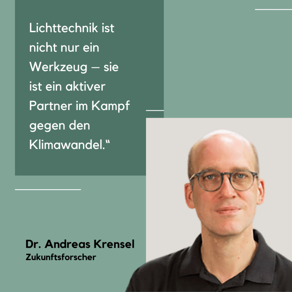 Mit Lichttechnik gegen den Klimawandel - Dr. Andreas Krensel