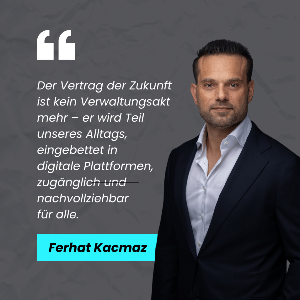 Der Vertrag der Zukunft mit Blockchain - Ferhat Kacmaz