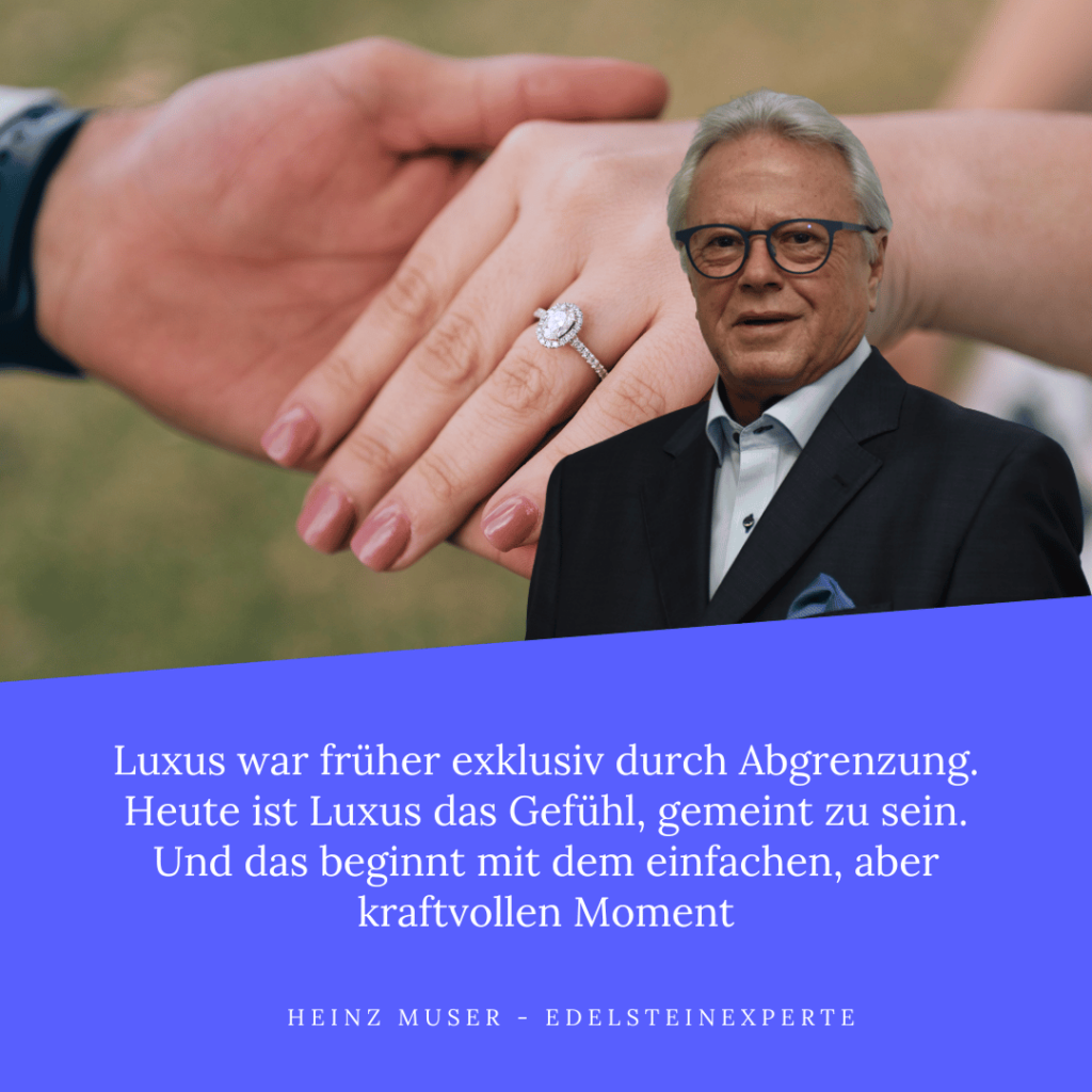 Luxus ist ein Gefühl - Heinz Muser