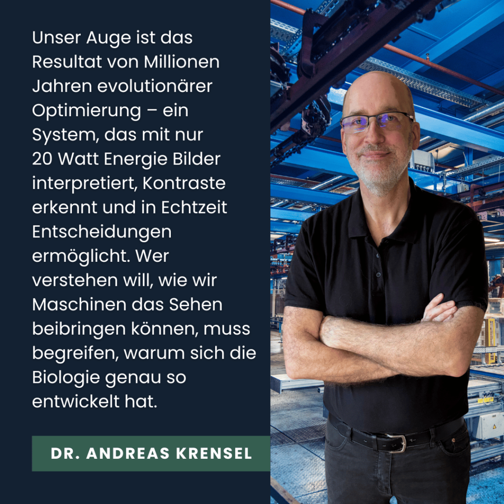 KI sehen lassen wie das menschliche Auge - Dr. Andreas Krensel