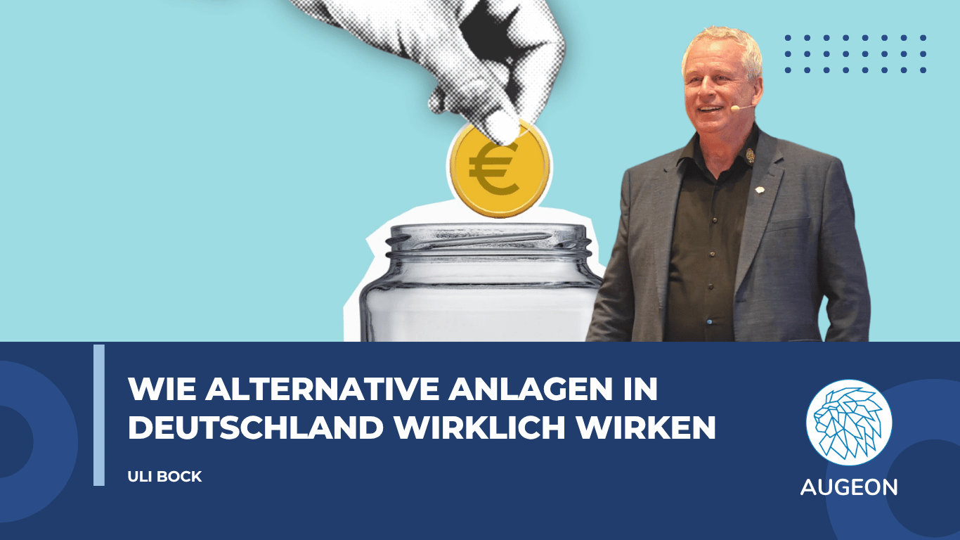 Immobilien, Infrastruktur und Steuerfallen- Wie alternative Anlagen in Deutschland wirklich wirken - Augeon AG mit Uli Bock