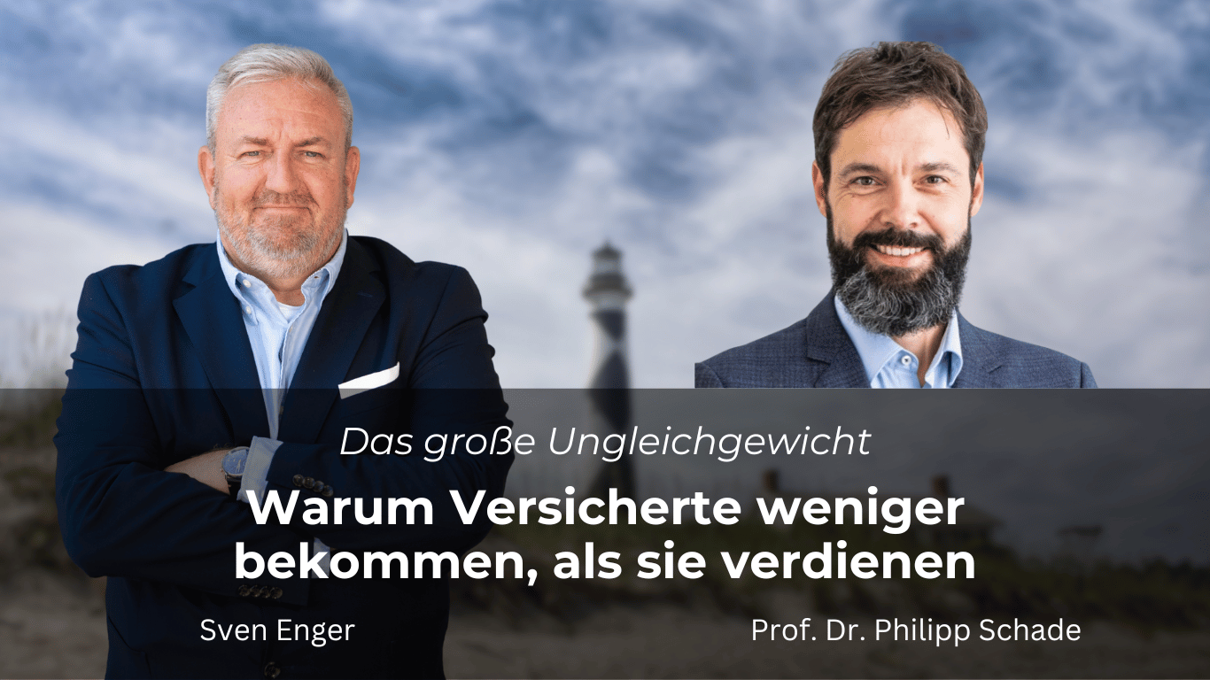 Warum Versicherte weniger bekommen, als sie verdienen - Philipp Schade und Sven Enger