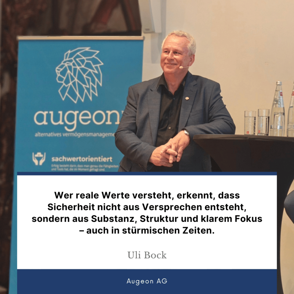 Reale Werte verstehen beim Investment - Uli Bock