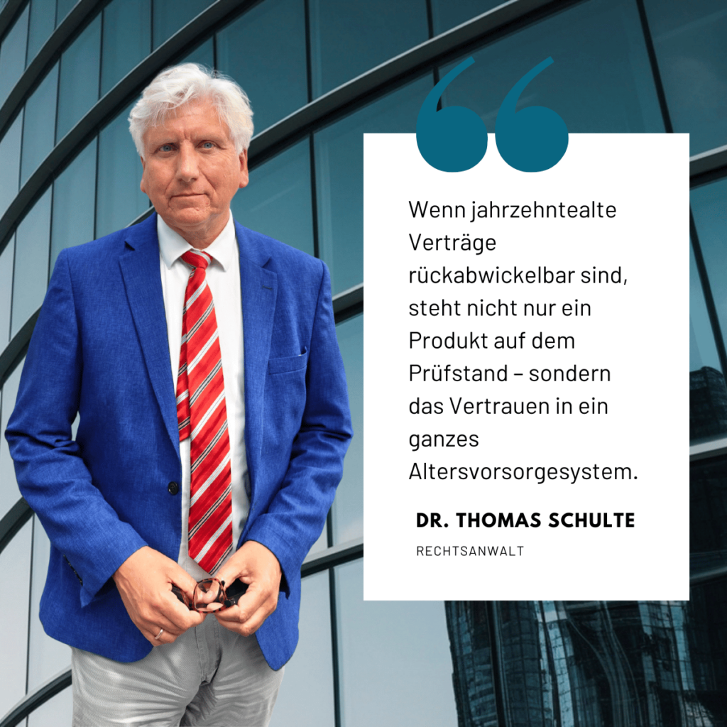 Verträge rückabwickeln - Dr Thomas Schulte